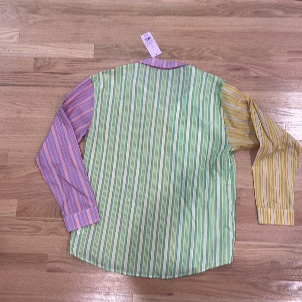 NWT Wild Fable patchwork button down - Picture 5 of 5